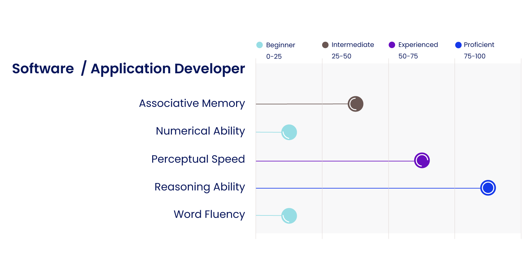 Cognitive ability skills needed by software/application developer
